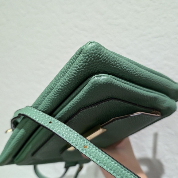 Nanette Lepore Versatile Lightweight Sage Green Color Crossbody Bag - Picture 8 of 12